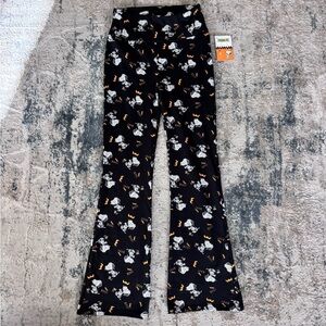 Snoopy Halloween flared leggings